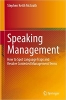 کتاب Speaking Management: How to Spot Language Traps and Resolve Contested Management Terms