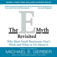 جلد معمولی سیاه و سفید_کتاب The E-Myth Revisited: Why Most Small Businesses Don't Work and What to Do About It 