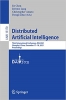 کتاب Distributed Artificial Intelligence: Third International Conference, DAI 2021, Shanghai, China, December 17–18, 2021, Proceedings (Lecture Notes in Computer Science)