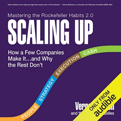 جلد سخت رنگی_کتاب Scaling Up: How a Few Companies Make It...and Why the Rest Don't, Rockefeller Habits 2.0